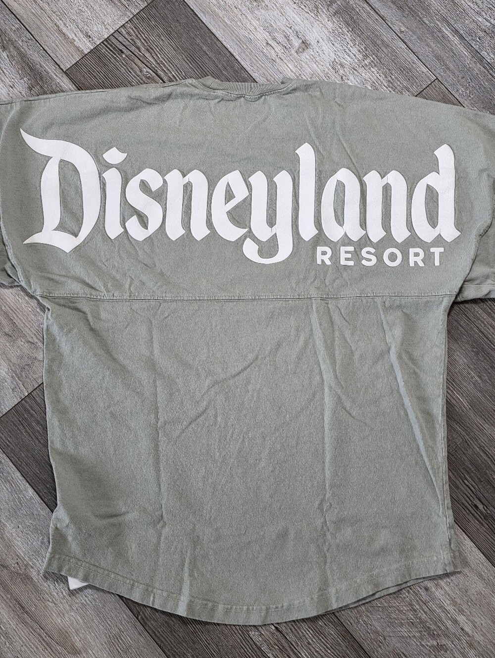 Spirit Jersey Disneyland Resort Oversized Cotton Longsleeve Shirt Sz XS *READ